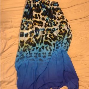 High waisted skirt